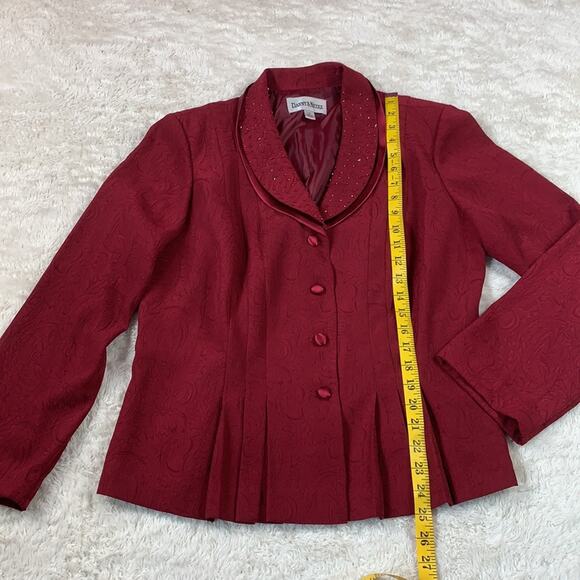 Vintage 90s Danny and Nicole two piece skirt suit, 14 - Picture 5 of 12